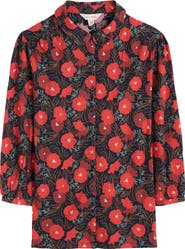 Seasalt Cornwall Embrace Floral Button-Up Shirt