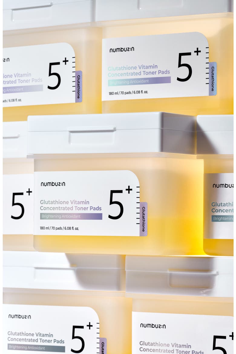 No.5 Glutathione Vitamin C Concentrated Toner Pads, Alternate, color, NO COLOR