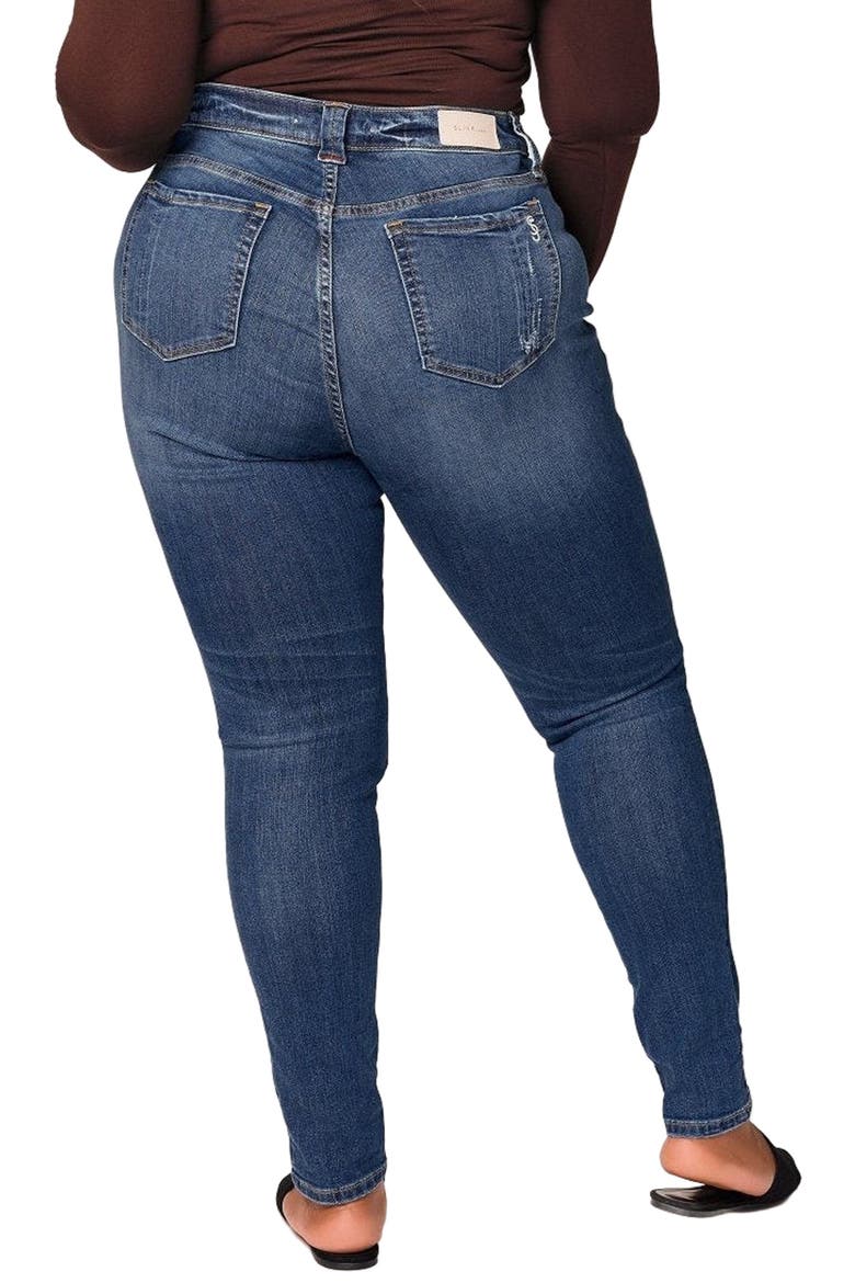High Waist Skinny Jeans, Alternate, color, LYDIA