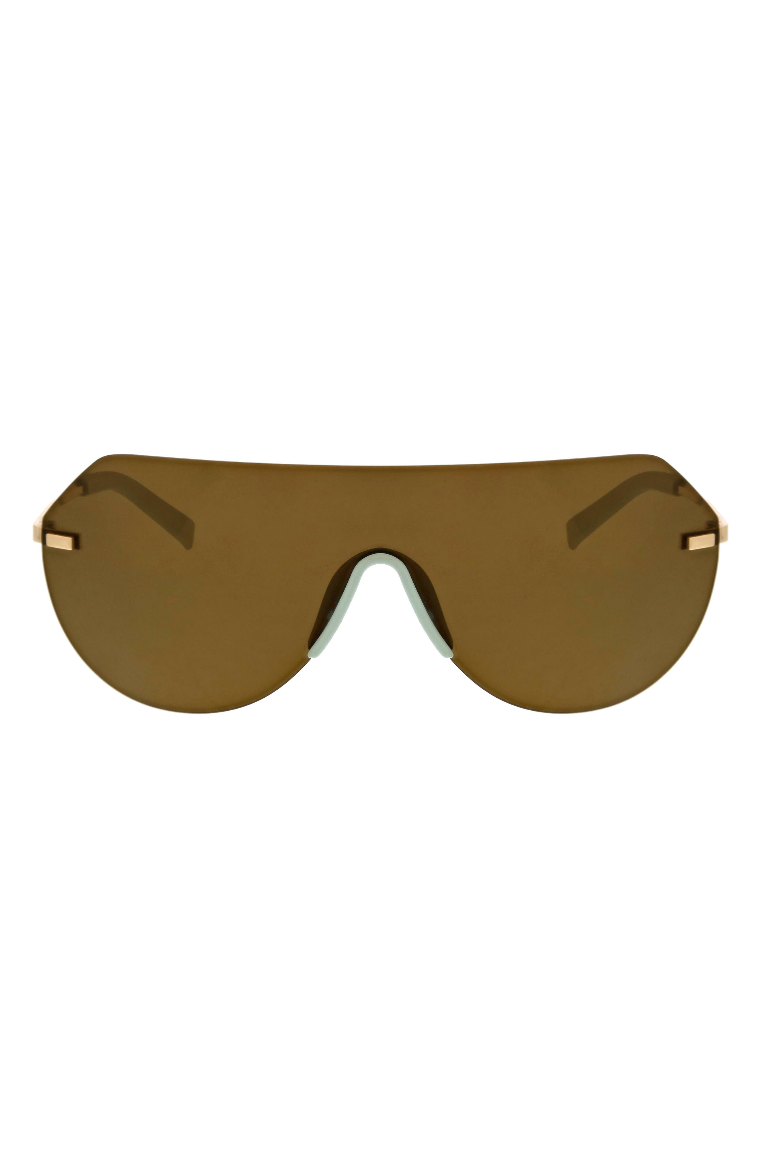 Hurley Angled Iconic Shield Sunglasses