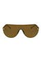 Angled Iconic Shield Sunglasses