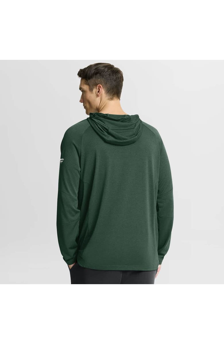 FANATICS Men's Fanatics Green Minnesota Wild Authentic Pro Rink Raglan Hoodie, Alternate, color, Green