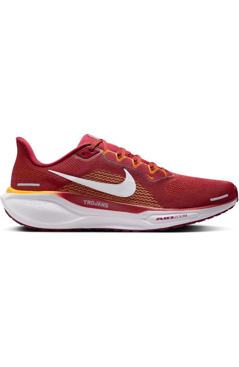 Nike Unisex Nike Cardinal USC Trojans Zoom Pegasus 41 Running Shoes, Main, color,