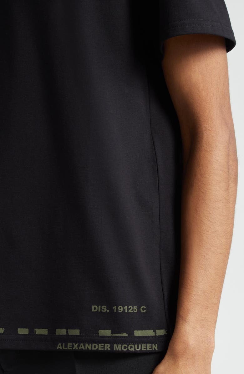 McQueen Graffiti Logo Graphic T-Shirt, Alternate, color, 