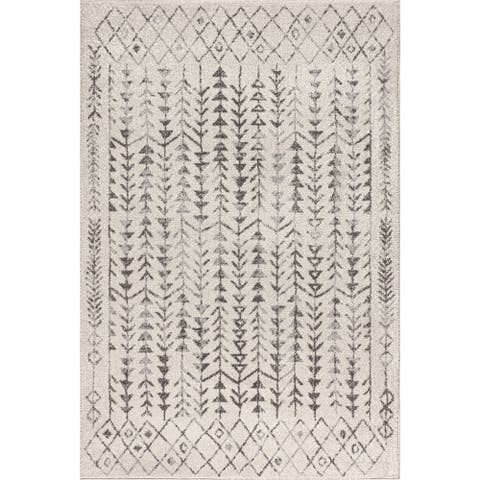 Ziri Moroccan Geometric Area Rug