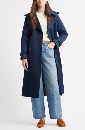 Caslon® Cotton Trench Coat | Nordstrom