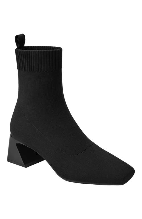 Vivaia Square-toe Water-repellent Heeled Boots In Black