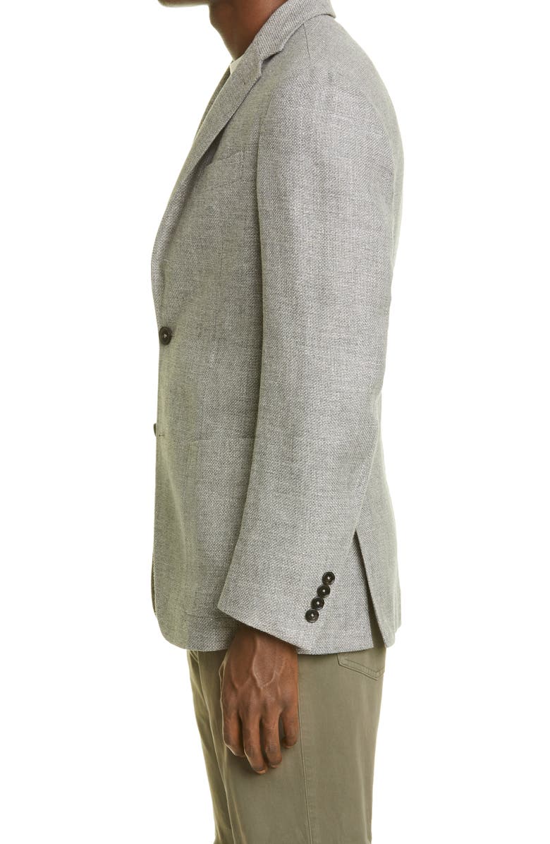 ZEGNA Wool & Linen Sport Coat, Alternate, color, 