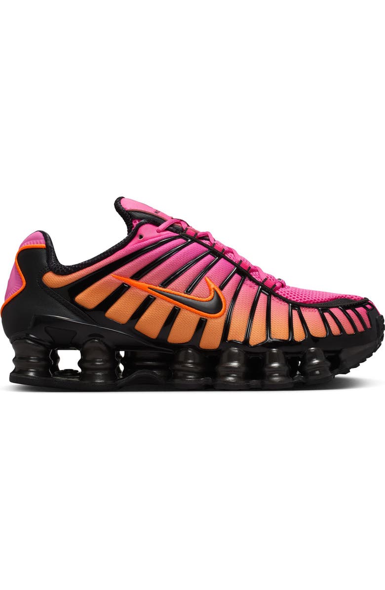 Nike Shox TL Sneaker, Alternate, color, Pinksicle/ Total Orange/ Black