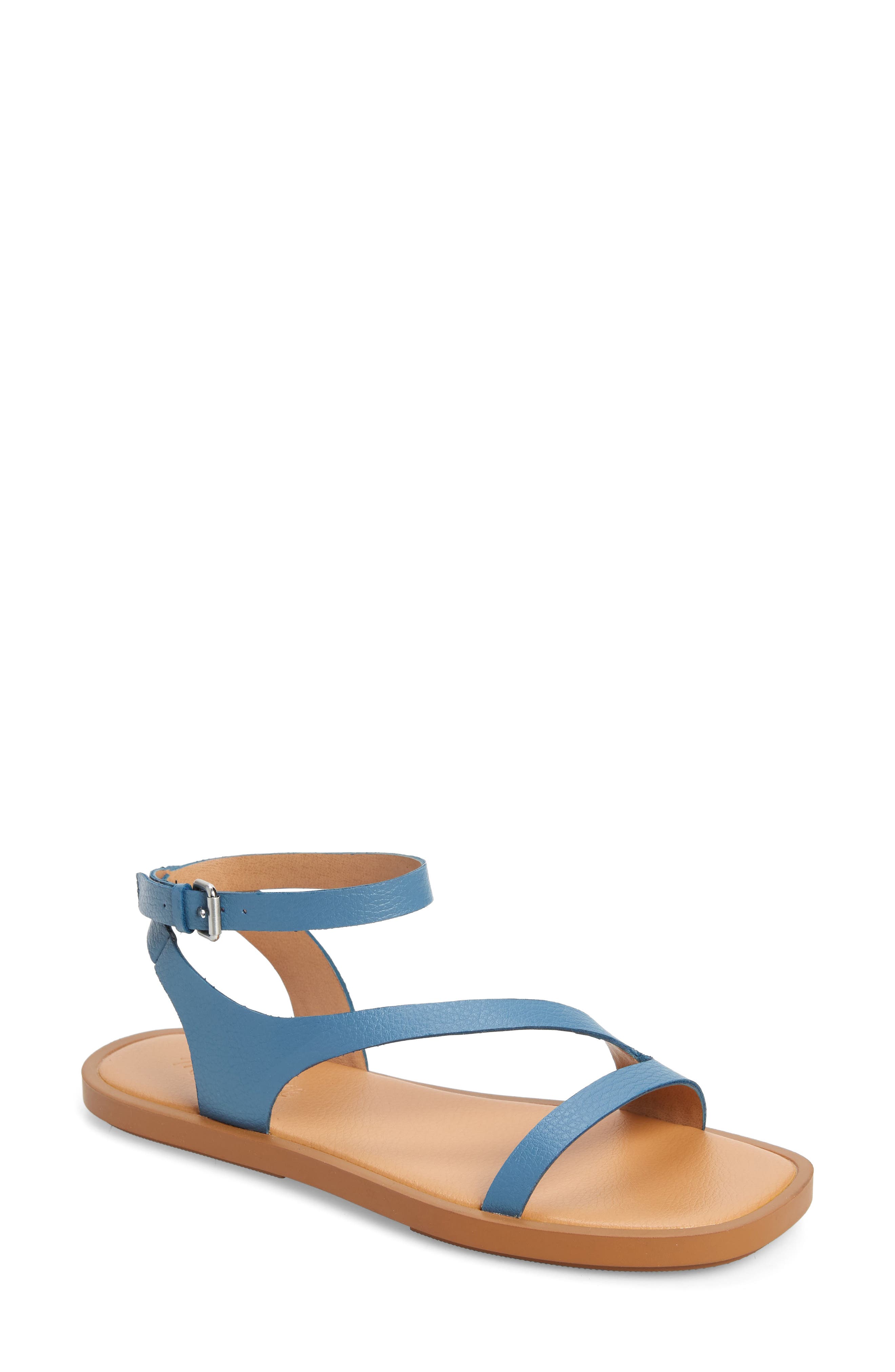 Madewell The Mabel Sandal, Main, color, Ocean