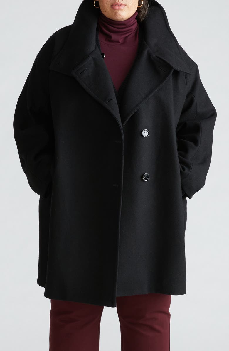 Universal Standard Marlo Coat, Main, color, Black