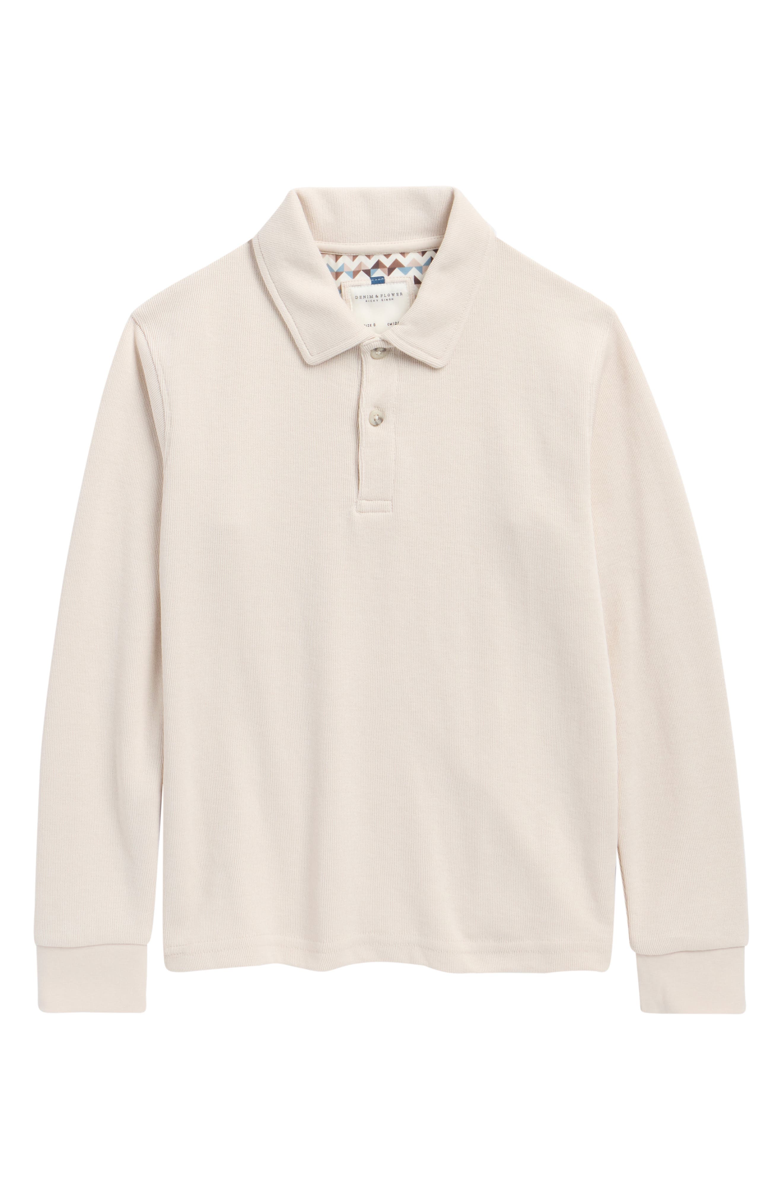 Kids' Textured Long Sleeve T-Shirt