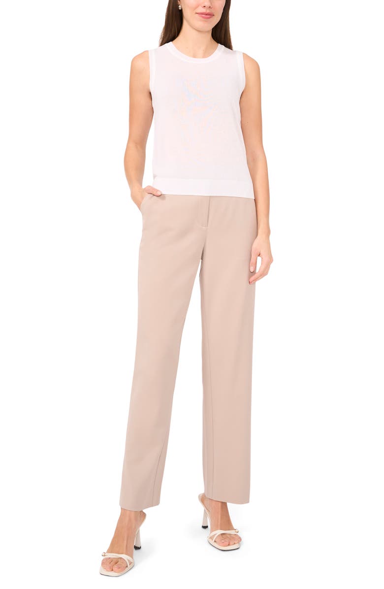 Halogen<sup>®</sup> Crewneck Sweater Tank, Alternate, color, Sheer Bright White