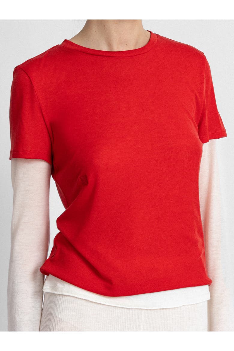 Short Sleeve T-shirt, Main, color, Red