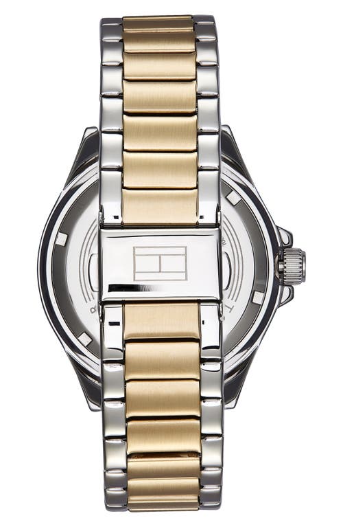 Tommy Hilfiger Logan Two-tone Bracelet Watch, 43mm In Gold