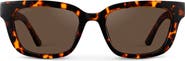 WMP Eyewear Vivian - 52mm Modern Rectangular Polarized Sunglasses