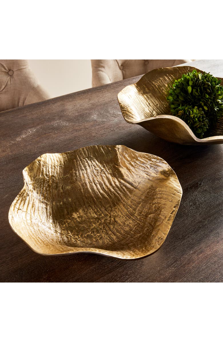 Napa Home & Garden Clarice Decorative Bowls Set of 2, Alternate, color, Gold