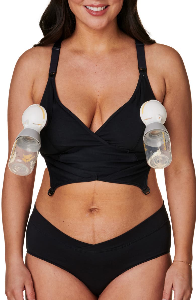 Bravado Designs Original Organic Cotton Blend Pumping & Nursing Bra, Alternate, color, 