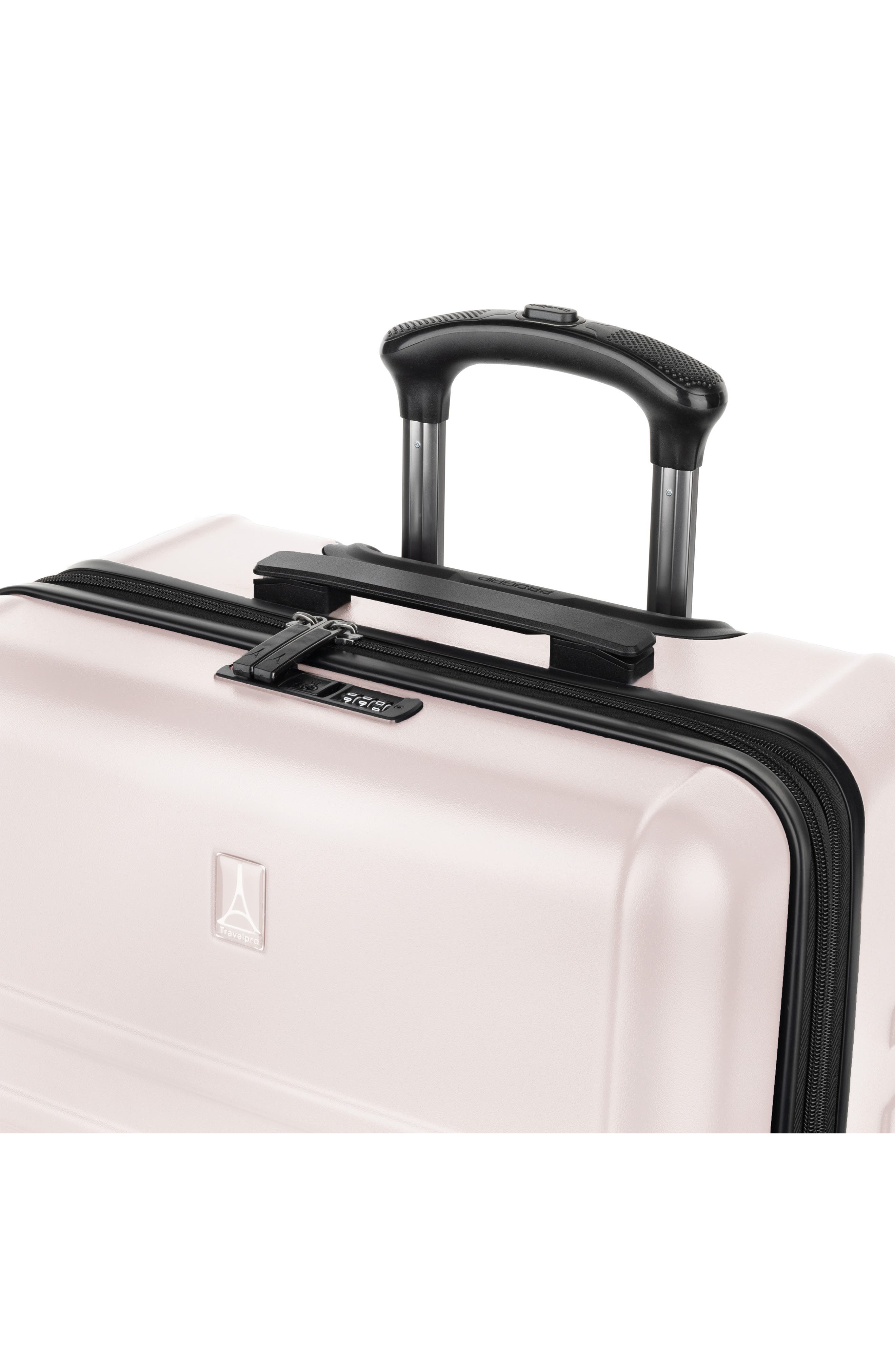 TRAVELPRO Rollmaster<sup>™</sup> Lite 2 24-Inch Expandable Medium Checked Hardside Spinner Suitcase, Alternate, color, Soft Pink Matte