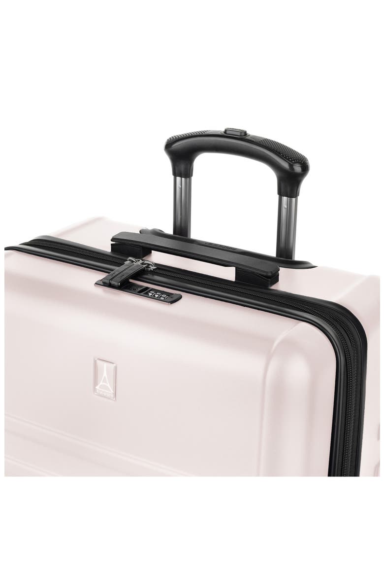 Rollmaster™ Lite 2 24-Inch Expandable Medium Checked Hardside Spinner Suitcase, Alternate, color, SOFT PINK MATTE