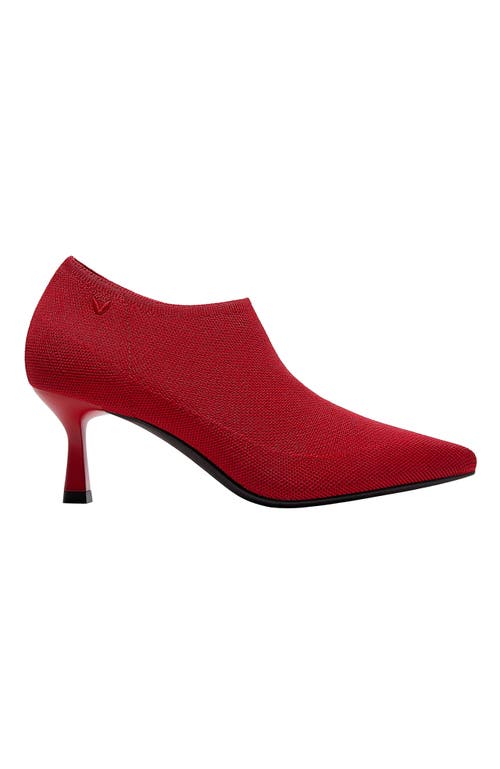 Vivaia Pointed-toe Mid Heels In Red
