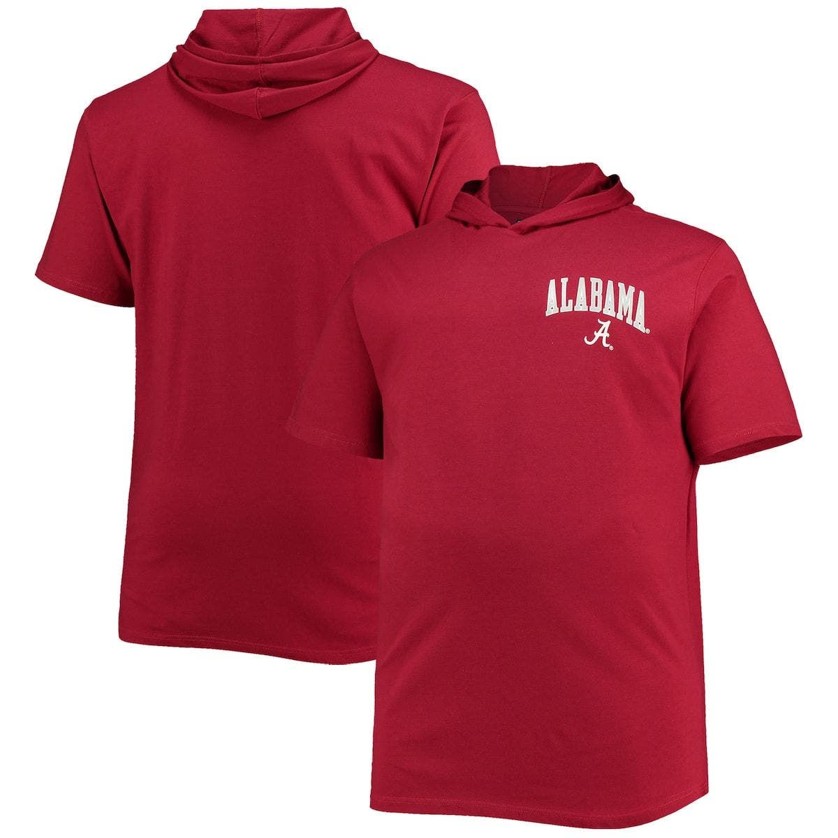 alabama short sleeve hoodie