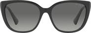 RALPH 56mm Polarized Butterfly Sunglasses