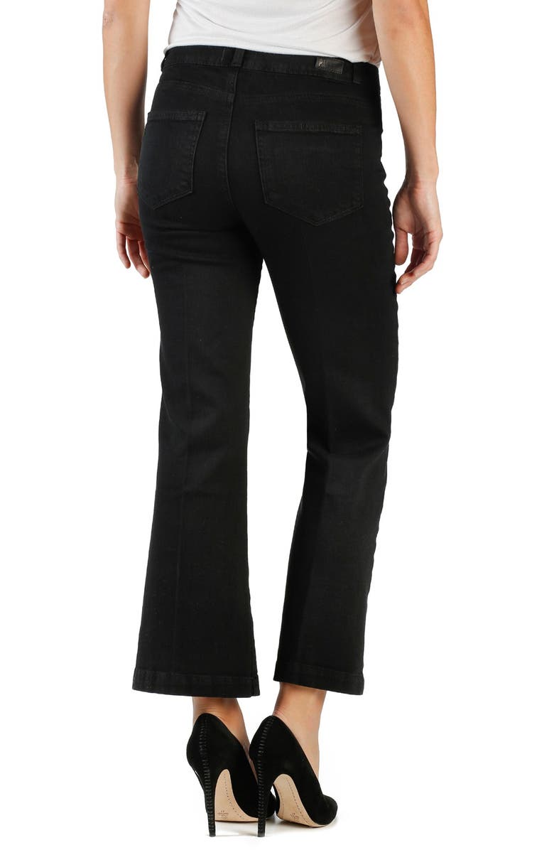 PAIGE Denim 'Milo' High Rise Crop Flare Jeans, Alternate, color, 