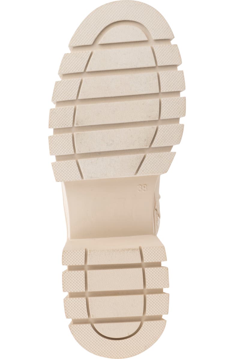 NEW YORK AND COMPANY Sara Lug Sole Boot, Alternate, color, Bone