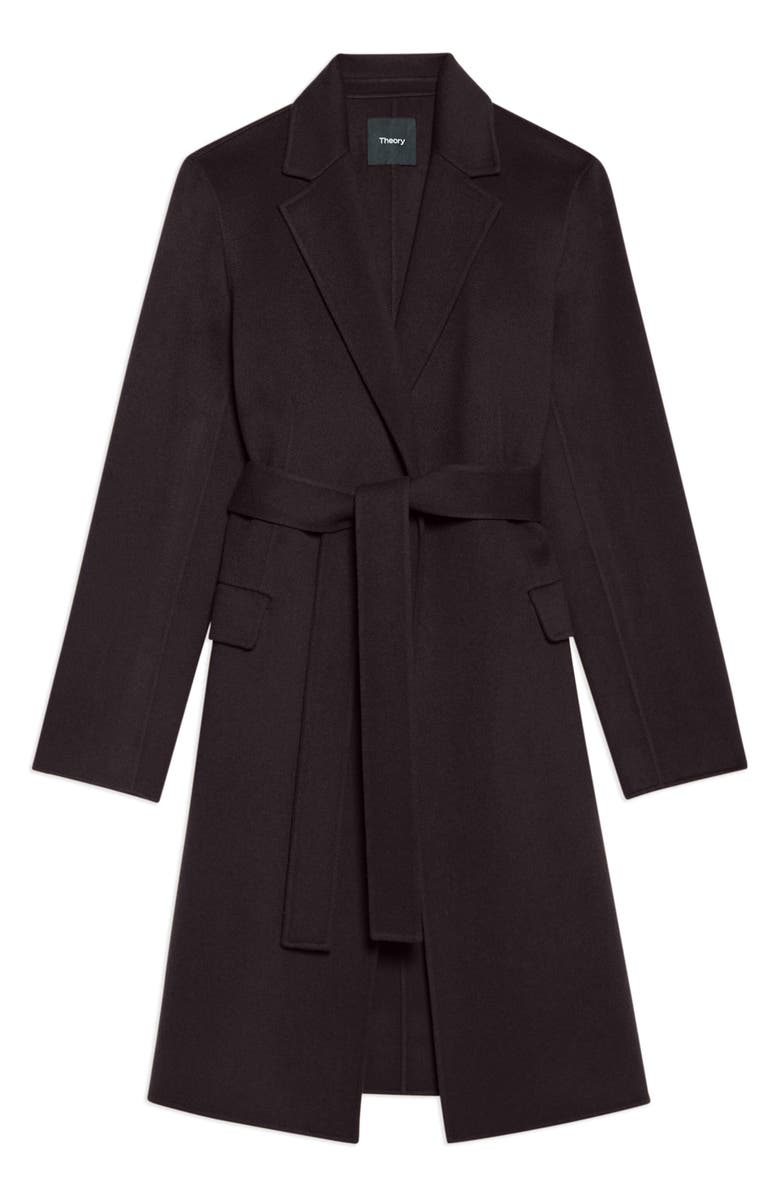 Theory Wool & Cashmere Wrap Coat, Alternate, color, 