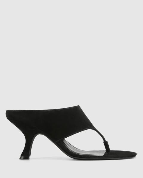 Mercer Black/Red Suede
