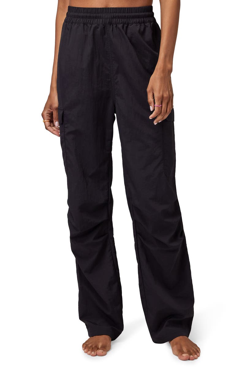 Spiritual Gangster Journey Cargo Track Pants, Main, color,