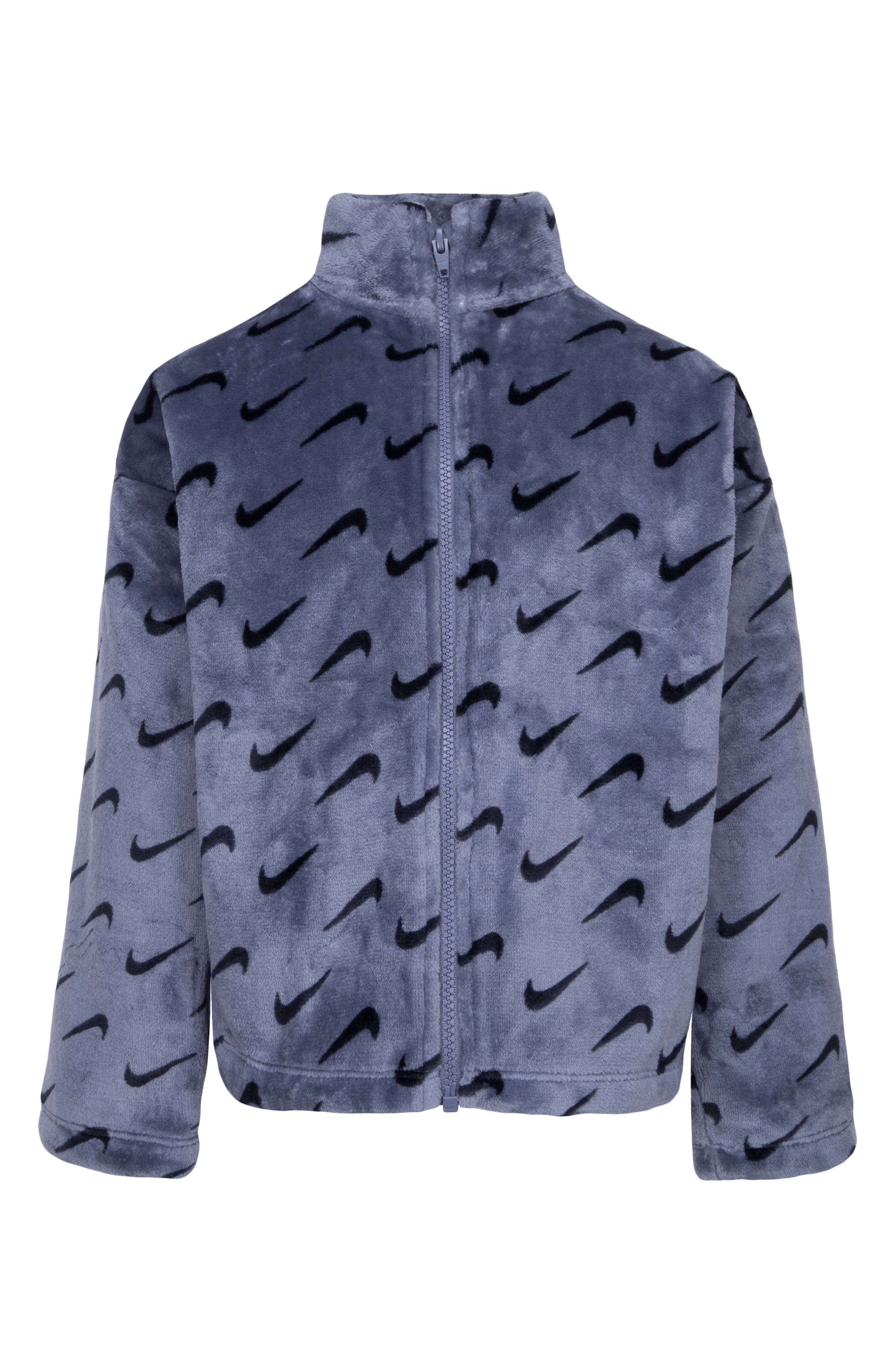Nike Kids' Swoosh Plush Fleece Jacket
