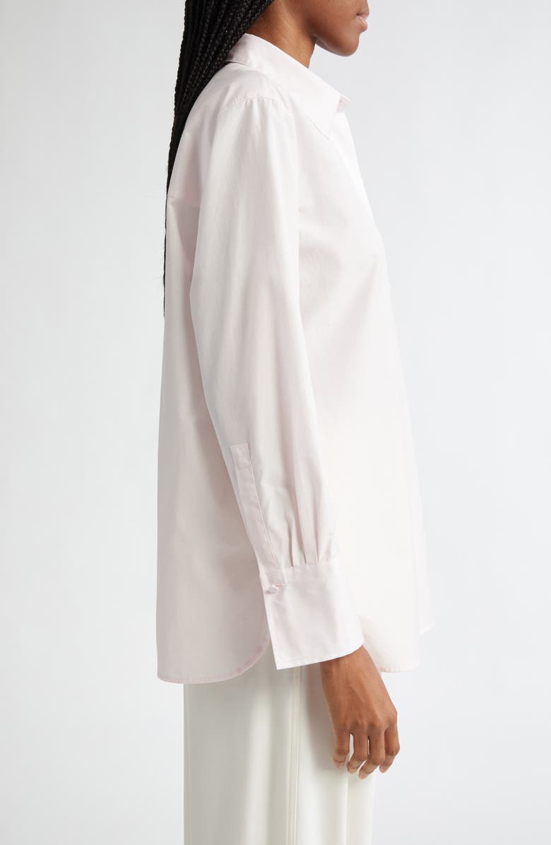 Vince Relaxed Fit Button-Up Shirt, Alternate, color, Ballet