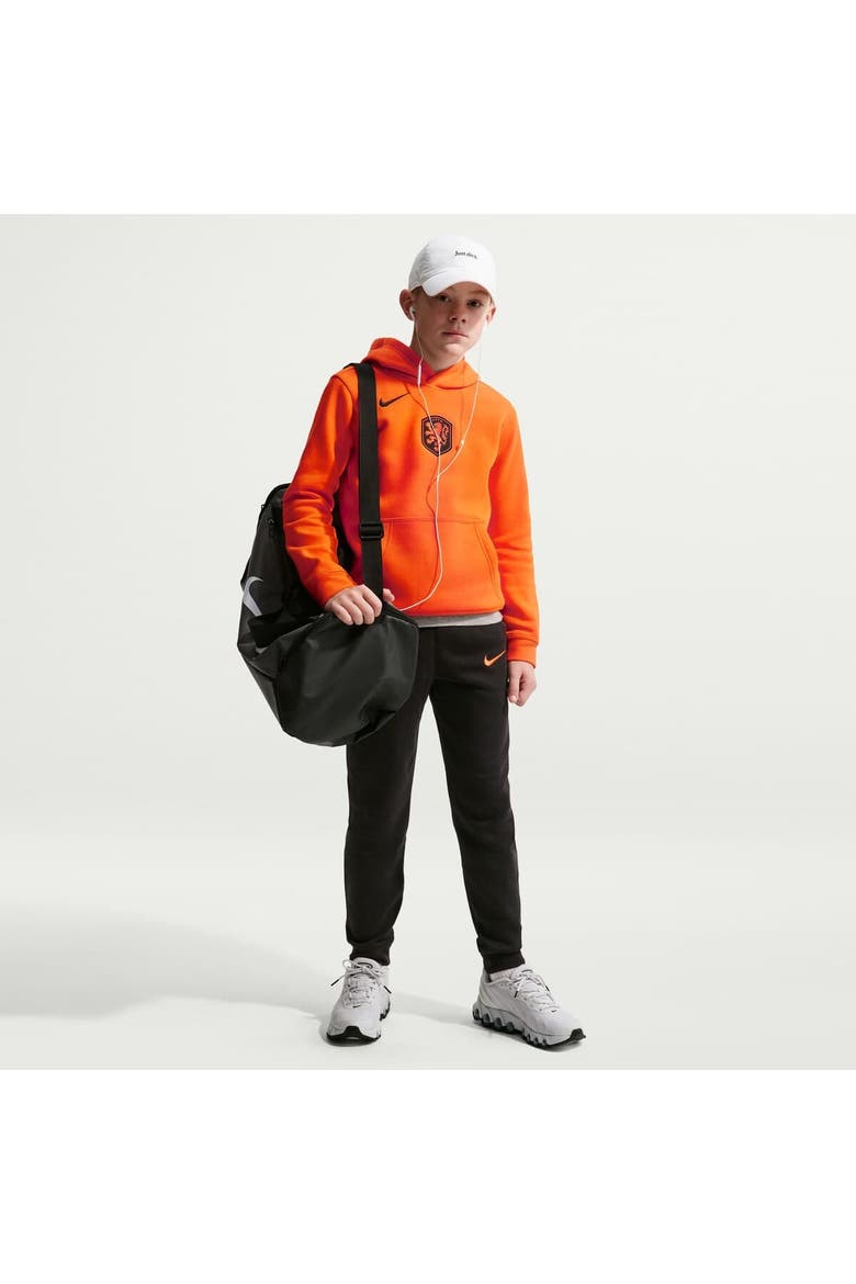 Youth Nike Orange Netherlands National Team Club Hoodie, Main, color, Orange