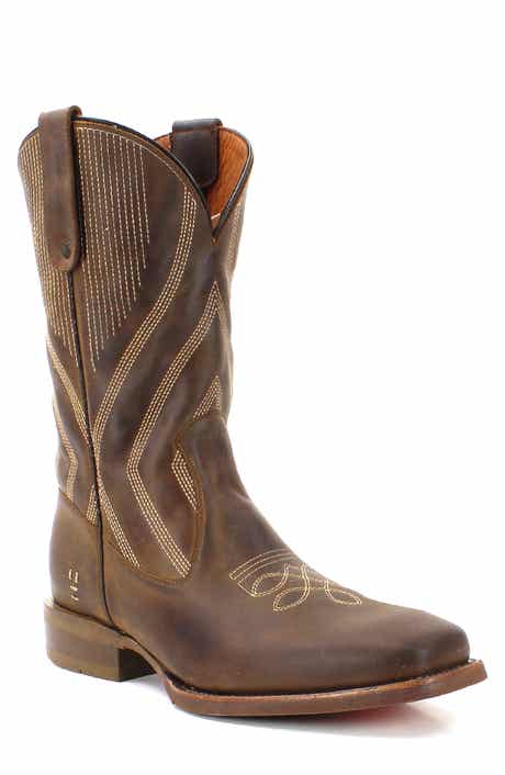 ROAN Matchless Embroidered Western Leather Boot