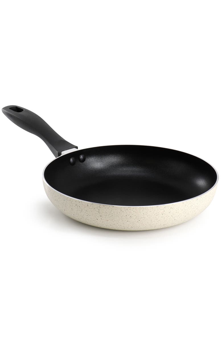 OSTER Clairborne 7 Piece Nonstick Aluminum Cookware and Kitchen Tool Set, Alternate, color, Linen