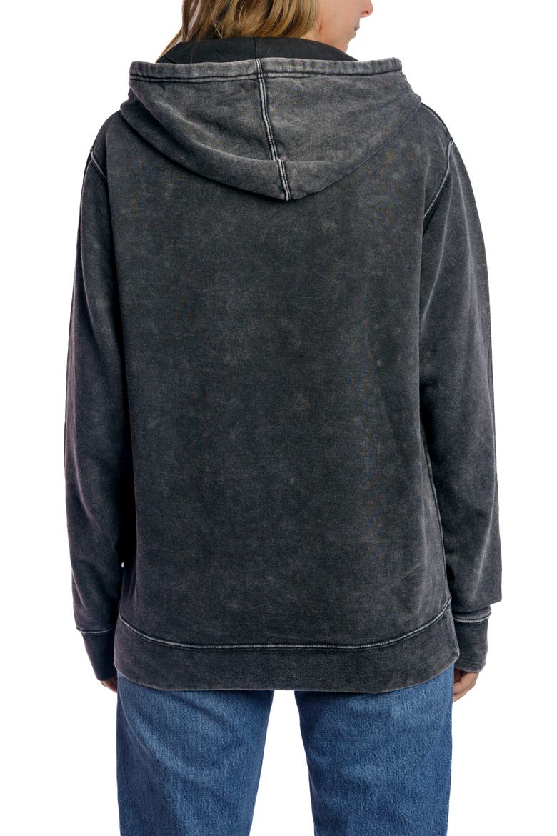Cozy Ghost Hoodie, Alternate, color, Mineral Wash Black