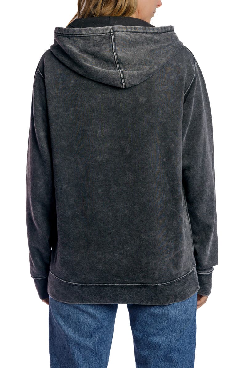 Vardagen Cozy Ghost Hoodie, Alternate, color, Mineral Wash Black