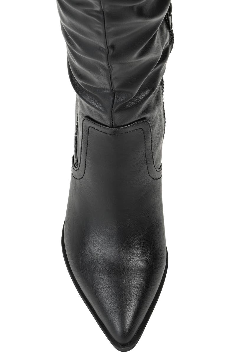 Journee Collection Pia Tall Ruched Shaft Boot - Extra Wide Calf, Alternate, color,