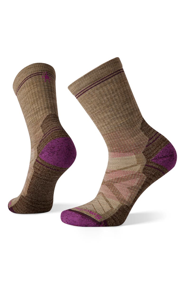 Smartwool Hike Light Cushion Crew Socks, Main, color, Fossil