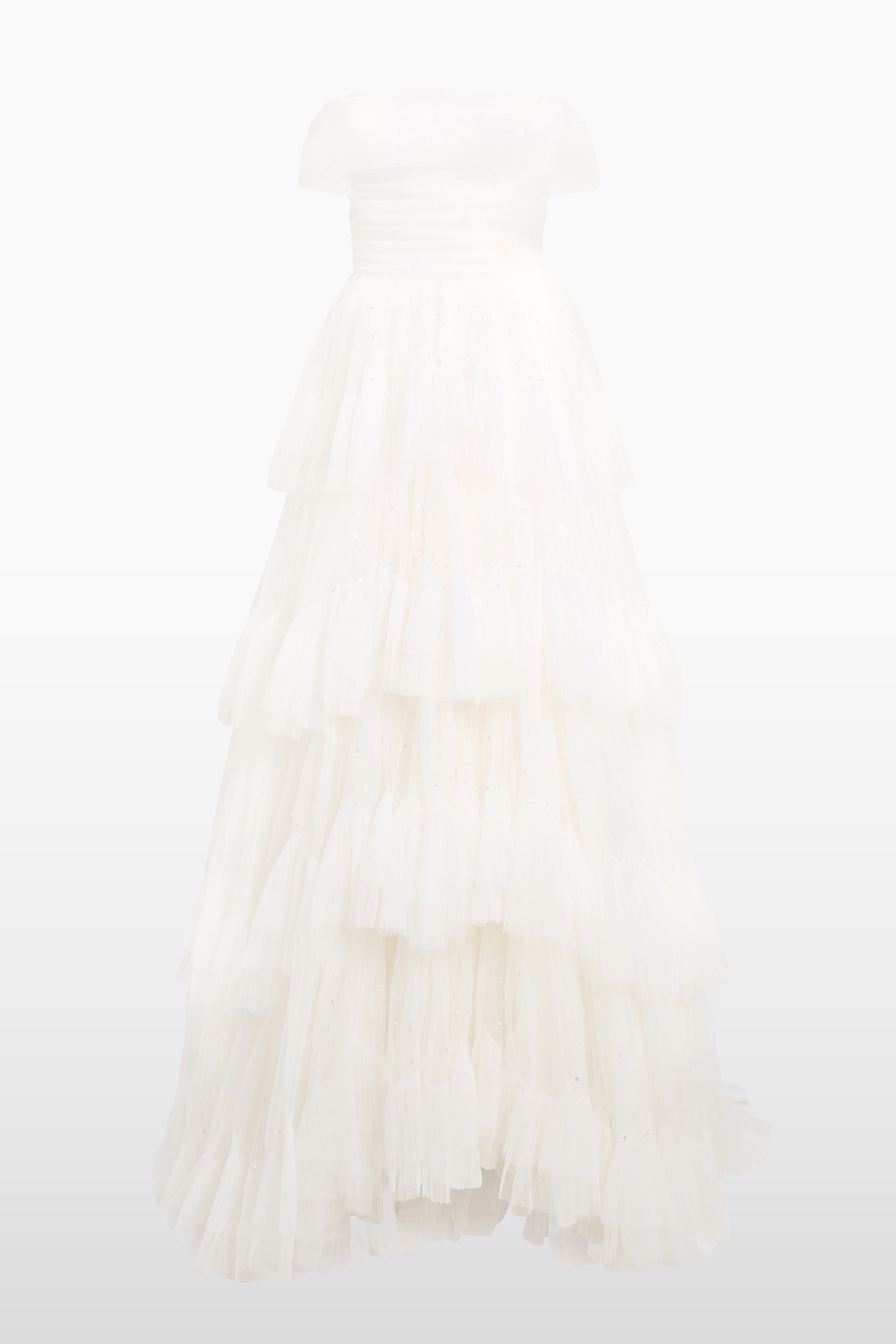 Angel Falls Tiered Maxi Dress - image 2