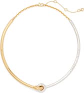 Kate Spade New York mixed metallic choker