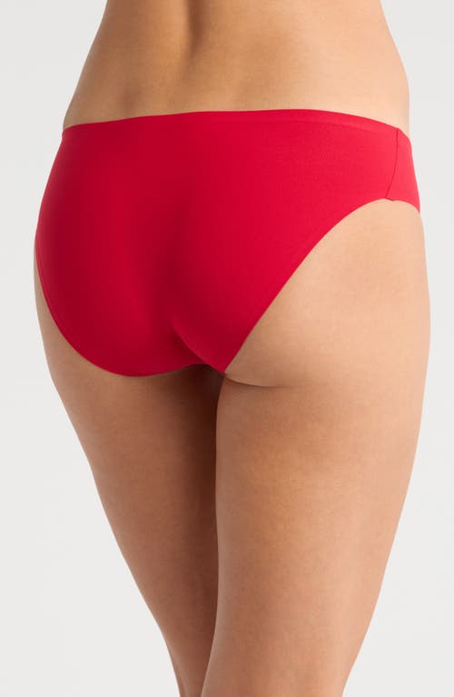 Chantelle Lingerie Soft Stretch Bikini In Poppy Red