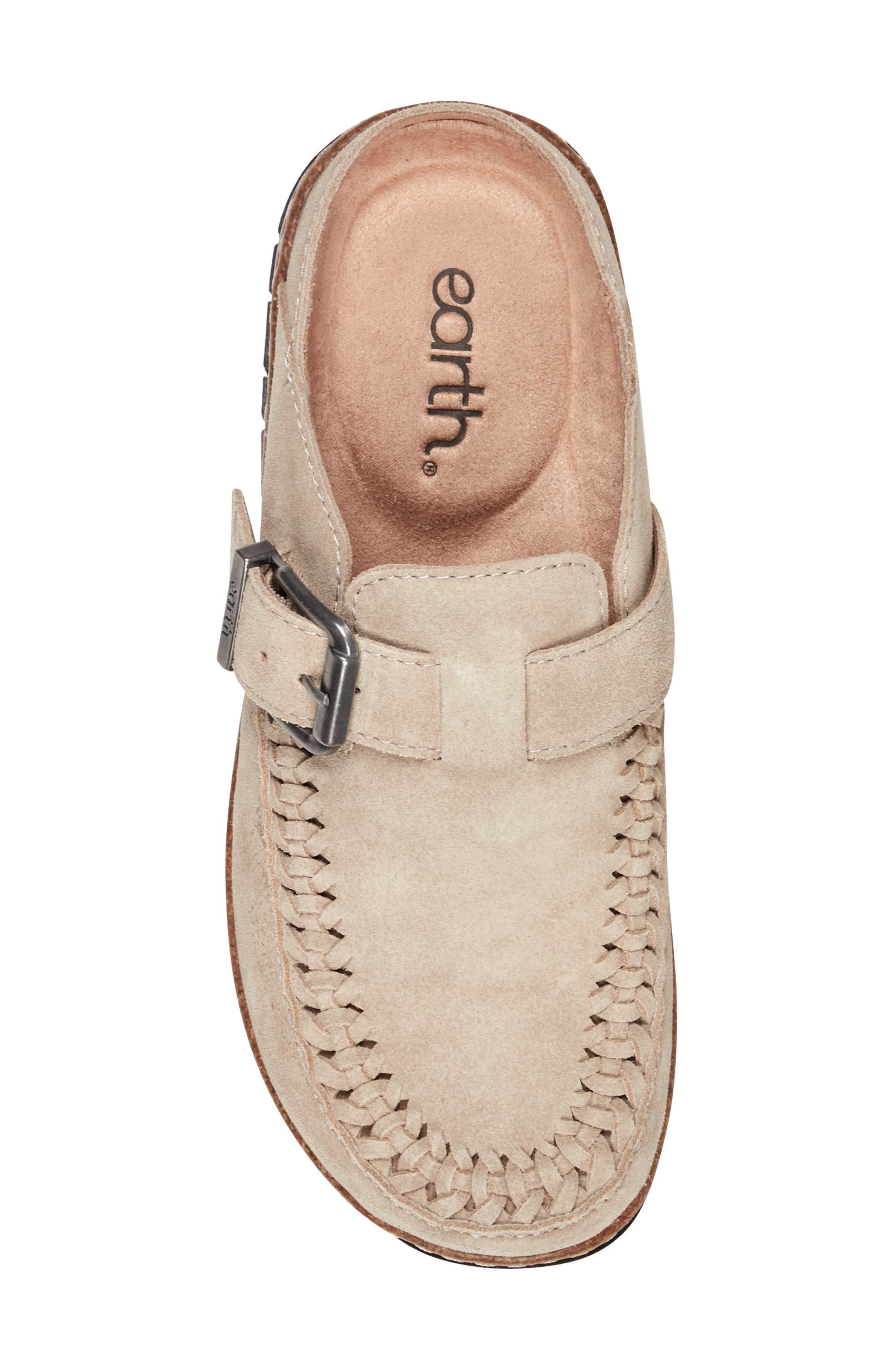 Eileen Suede Clog, Alternate, color, TAUPE