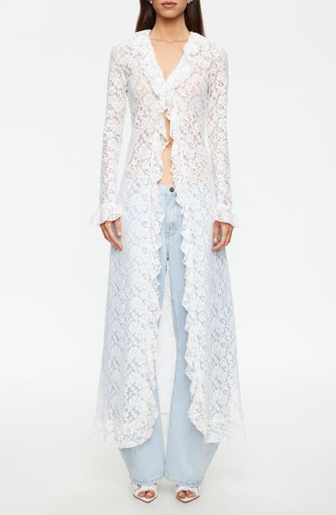 Long Nights Lace Maxi Dress