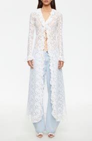 LIONESS Long Nights Lace Maxi Dress