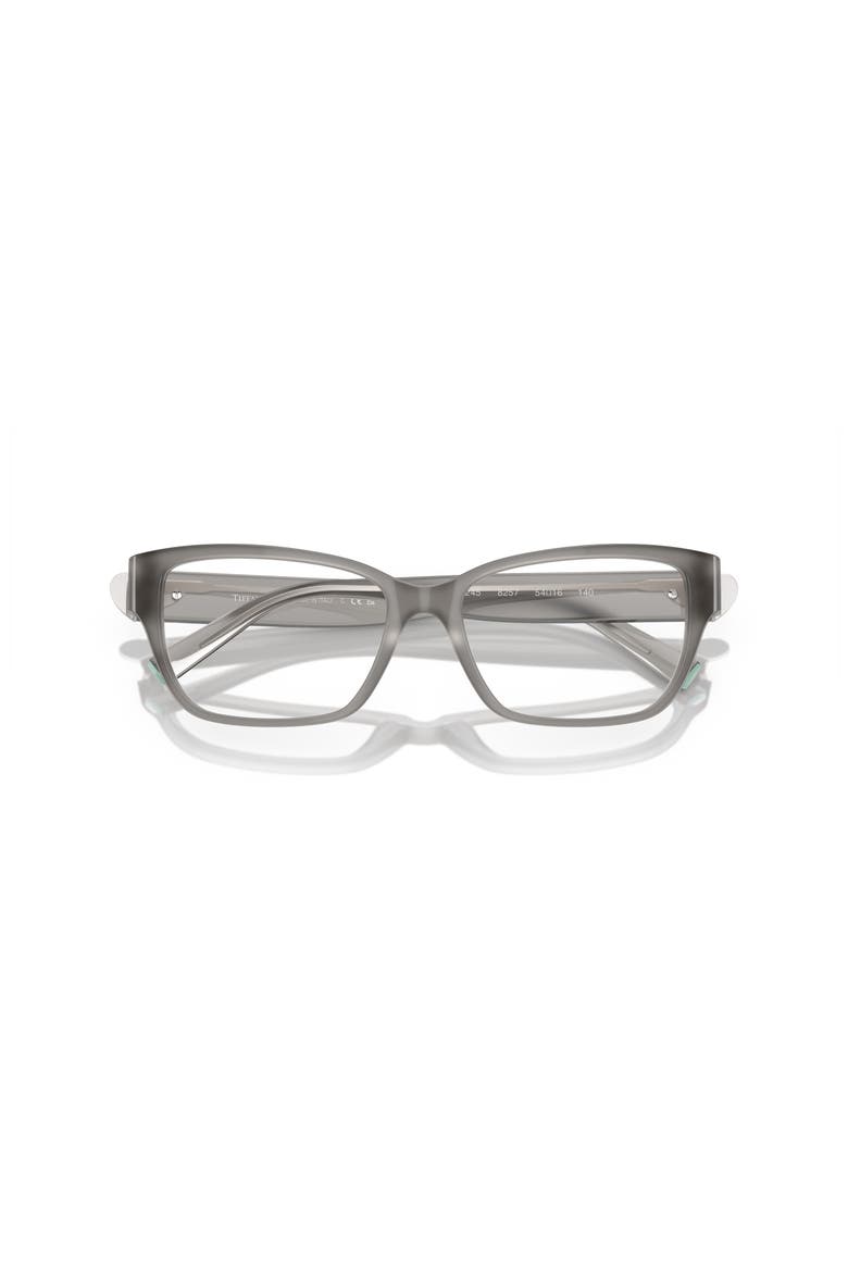 54mm Rectangle optical glasses, Alternate, color, Grey