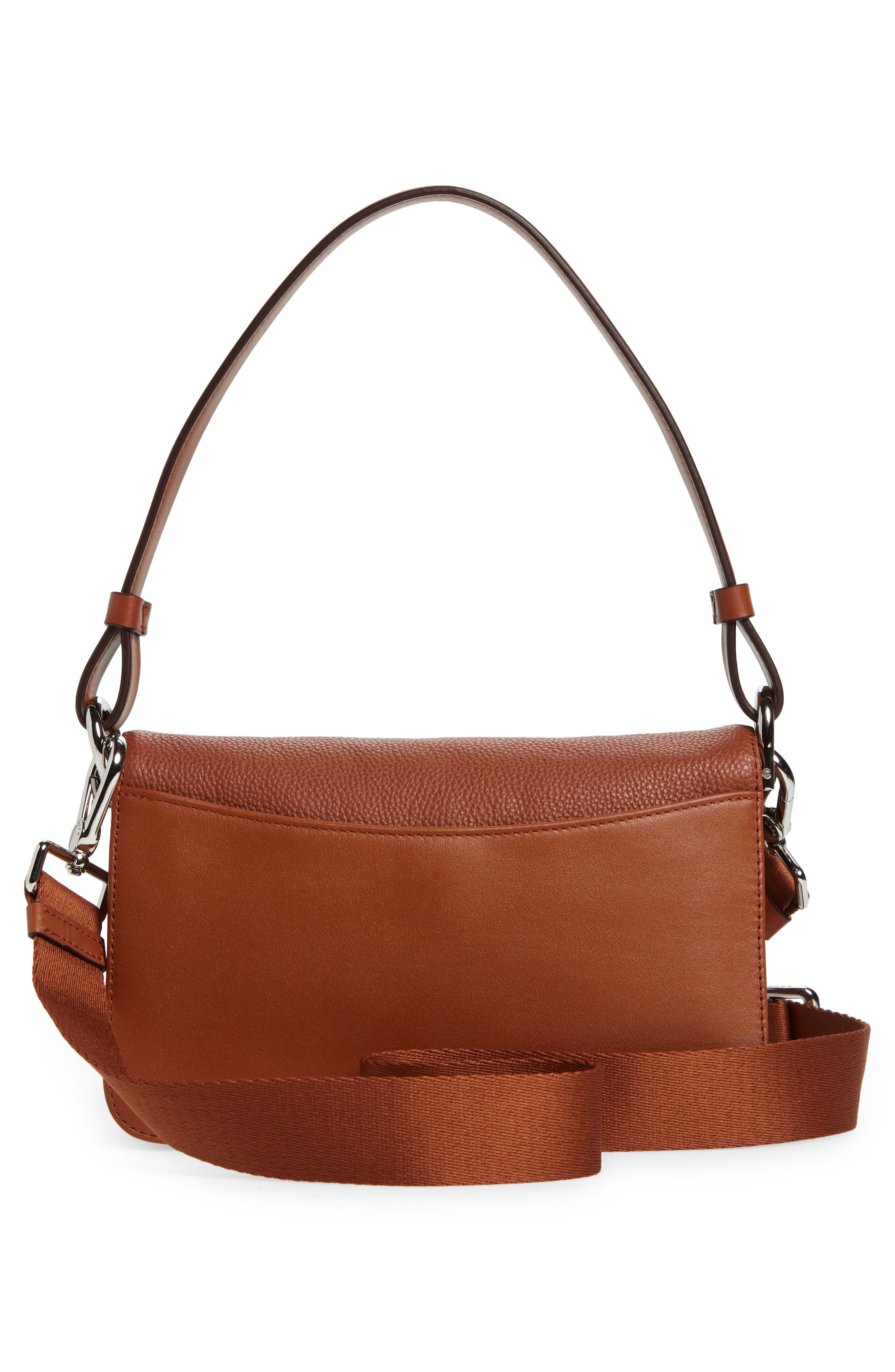 Cole Haan Mini Leather Shoulder Bag, Alternate, color, New British Tan