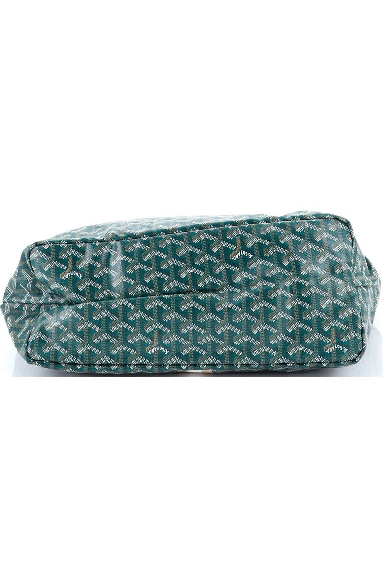 Pre-Owned Goyard Saint Louis Tote Printed Coated Canvas PM, Alternate, color, Green